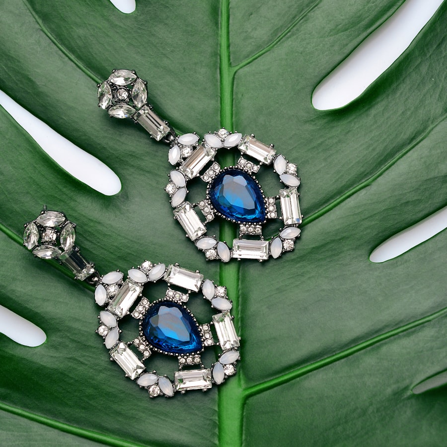 Oxidised Silver Jhumka Earrings